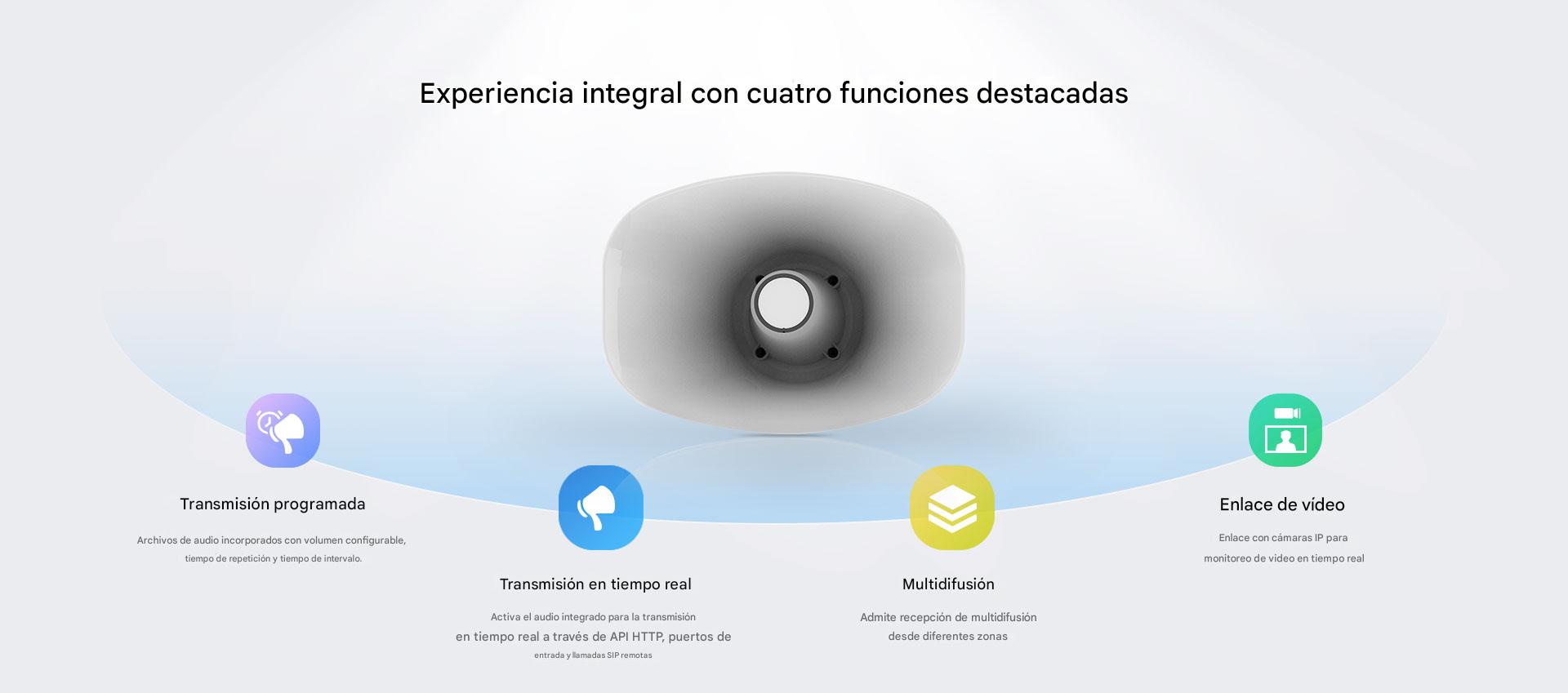 Altavoz Fanvil A233 vista frontal