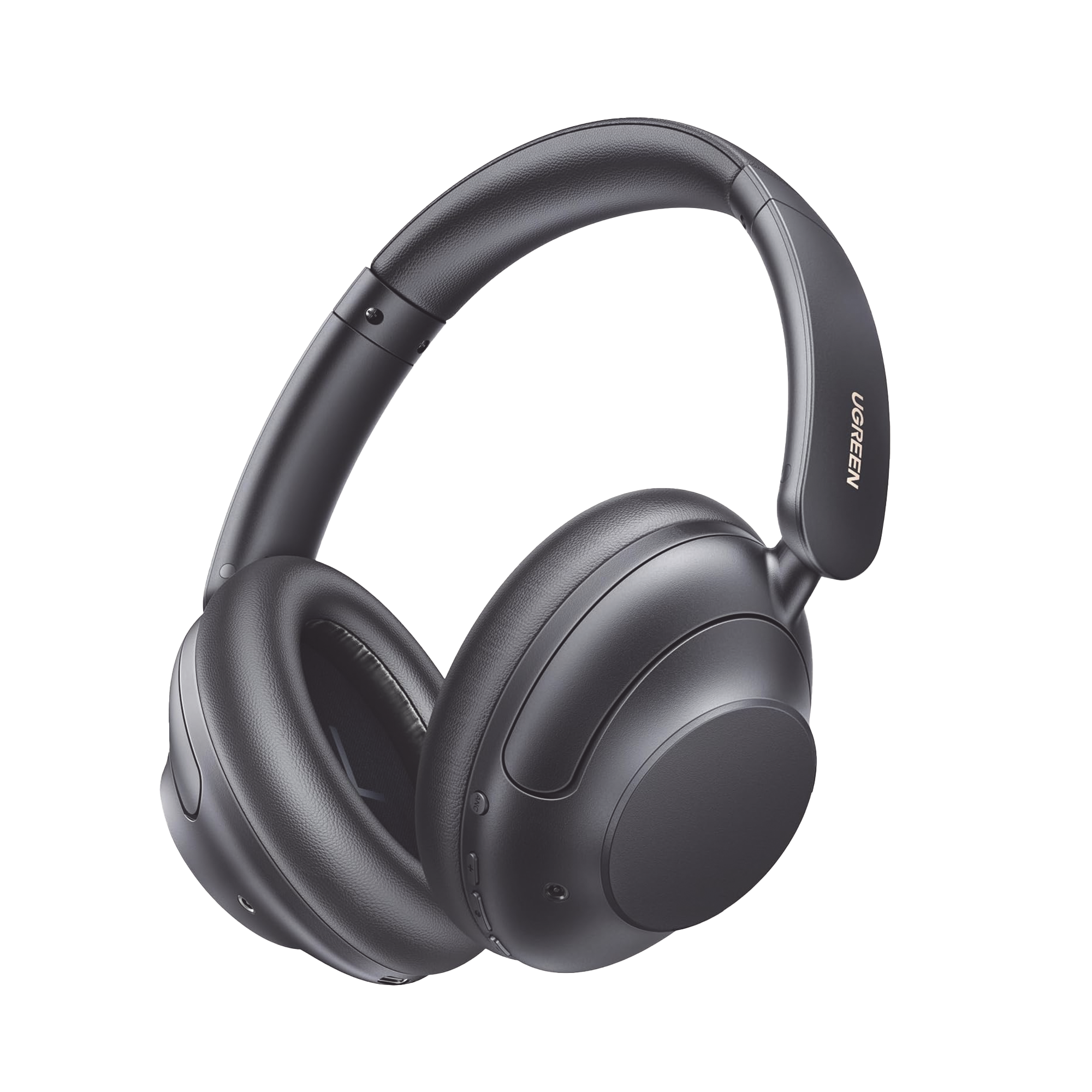 Audífonos Inalámbricos | HiTune Max5 | Bluetooth | 3.5mm | Sonido Hi-Res | Cancelación Activa de Ruido (ANC) de hasta 43dB | Autonomía de 90 horas | Diseño Ajustable | Almohadillas Suaves | Color Negro.