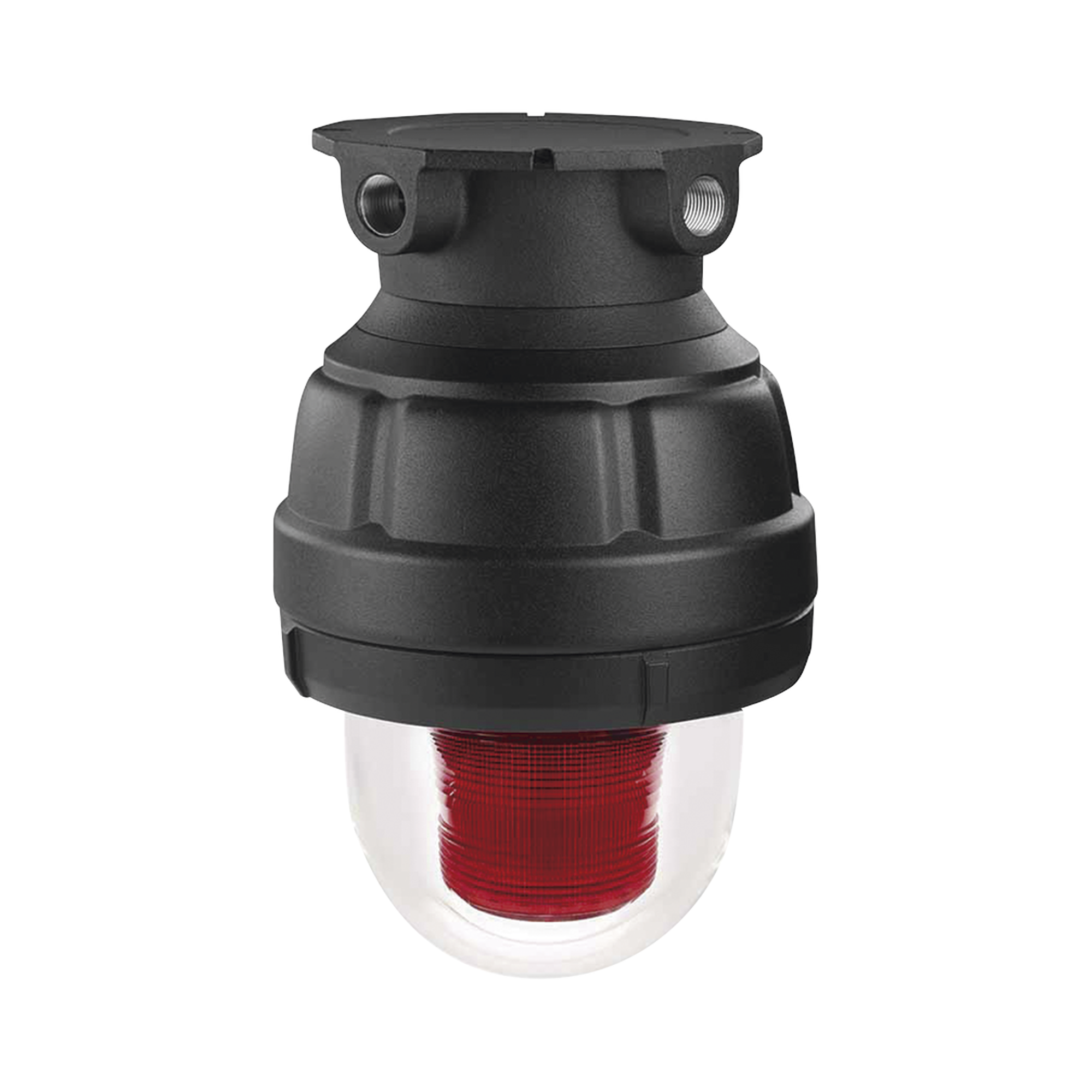 Luz LED, a prueba de explosiones, UL y cUL para Clase I, División 1, Grupo C y D; Clase I, División 2, Grupos A y B; Clase II, División 1, Grupos E, F y G; Clase III, 120-240 VCA, color Rojo