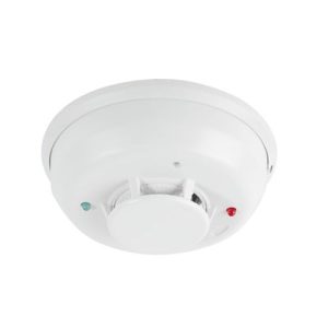 Detector Fotoeléctrico de Humo de 4 Hilos con Sensor de Temperatura Aislado, Sirena Interconstruida y Relevador, Serie i3