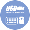 Teclado y ratón USB