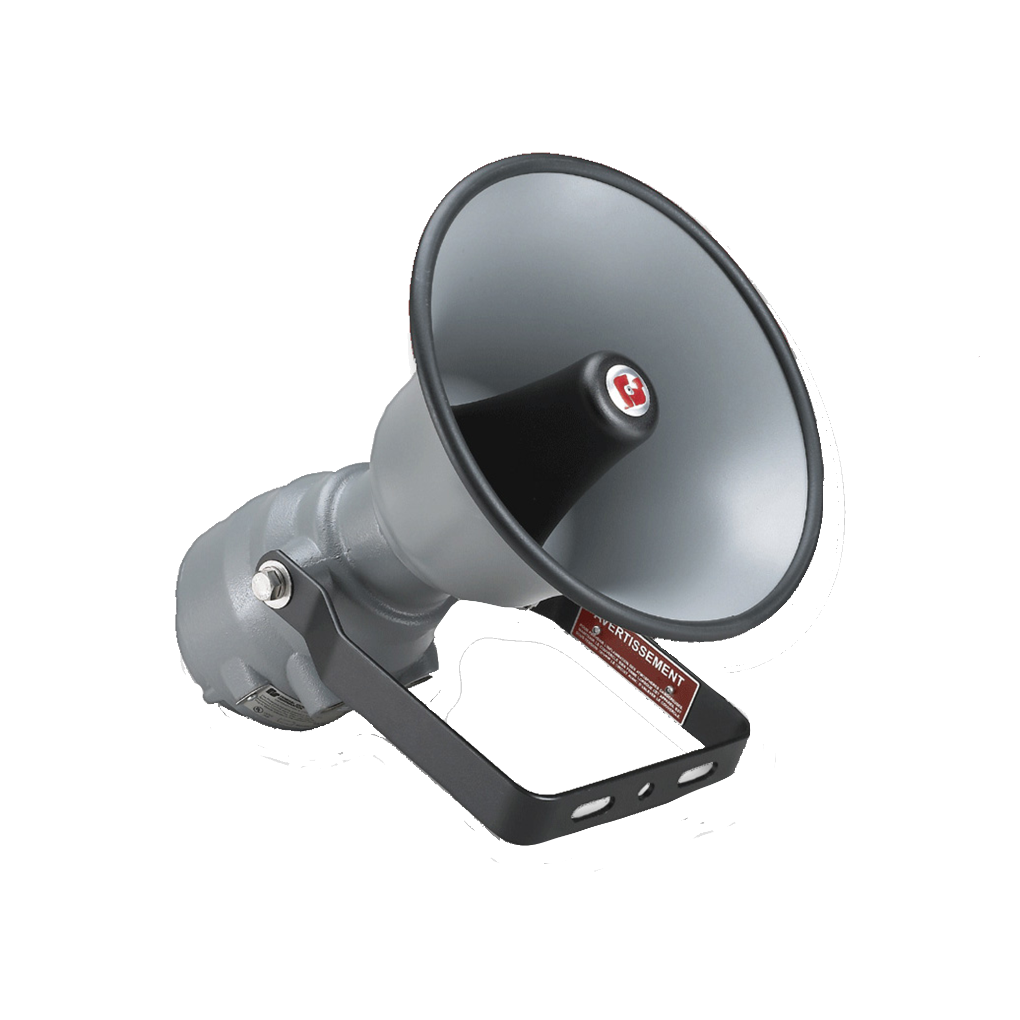 Altavoz amplificado a prueba de explosiones 302X SelecTone® Aprobado por CSFM y listado por UL y cUL para Clase I, División 1, Grupos B, C y D; Clase I, División 2, Grupo A; Clase II, División 2, Grupos F y G; Clase III 24 VCD col
