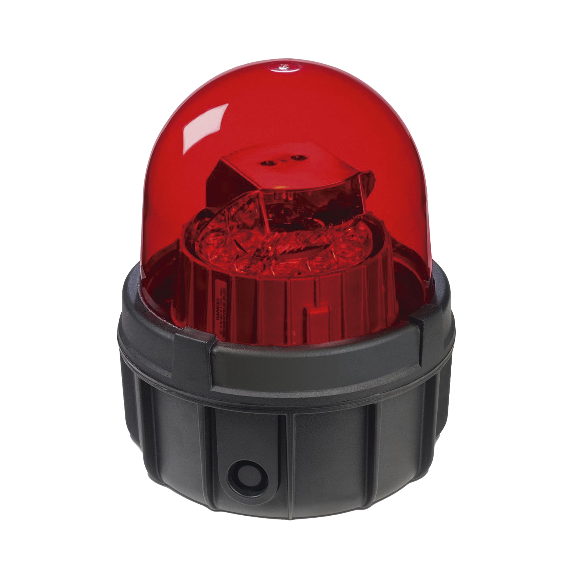 LED de advertencia giratorias Commander®, Tipo 4X, carcasa IP66 Listado por UL y cUL , 120 VCA, color rojo, Para Ubicaciones y Ambientes Peligrosos