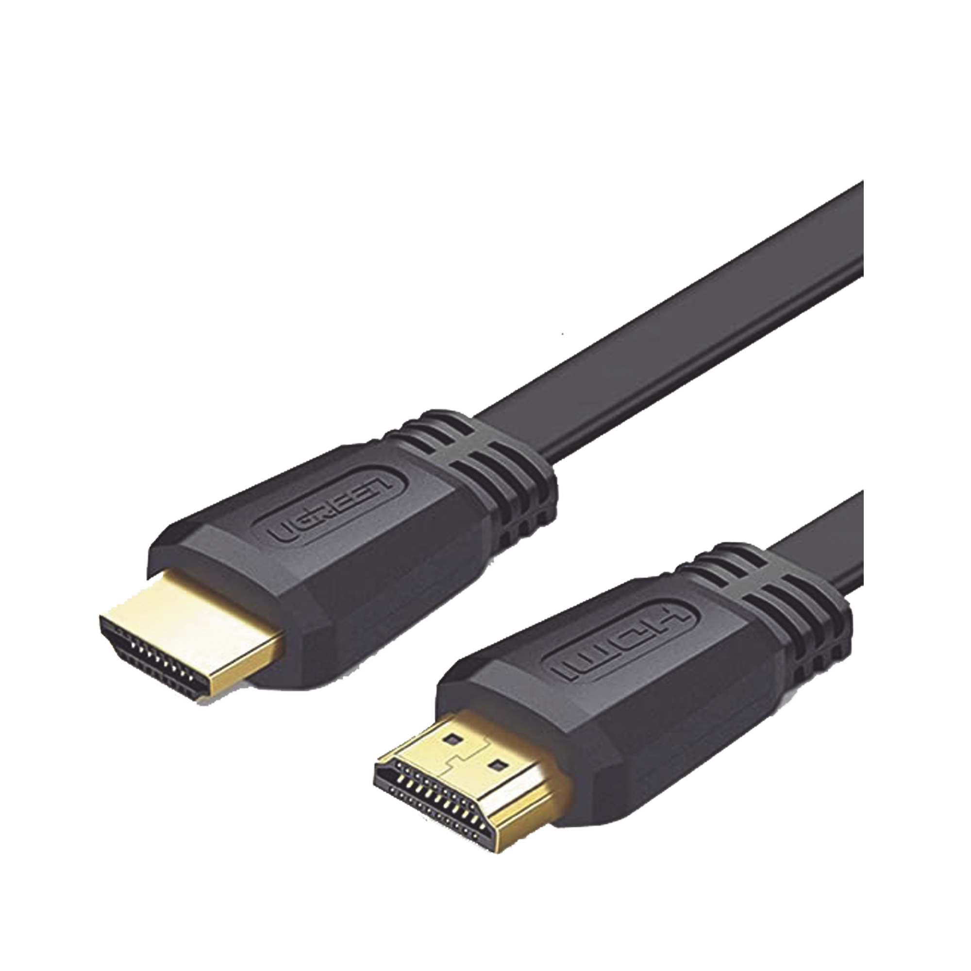 Cable HDMI 2.0 Plano de 1.5 m / 4K@60Hz / HDR / 3D / HEC (Canal Ethernet HDMI) / ARC (Canal de Retorno de Audio / Color Profundo de 48 bits / Audio de 32 canales / HDCP /Audio Dolby True HD 7.1 / 18 Gbps / Estañado y Triple Blindaje / Anti Interfer