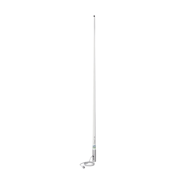 Antena Marina base en banda VHF de 1.2 metros de 3 dB de ganancia a 50 Watts.