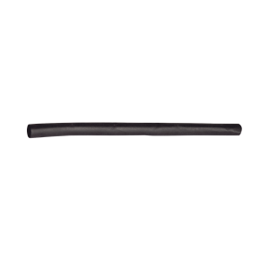 Tubo Termoencogible (Termofit) Negro de 1.2 m, 1/8" de Diámetro, Reduce de 2:1, Poliolefina.