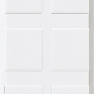 Caja de pared para contactos varios, 6 mini espacios.