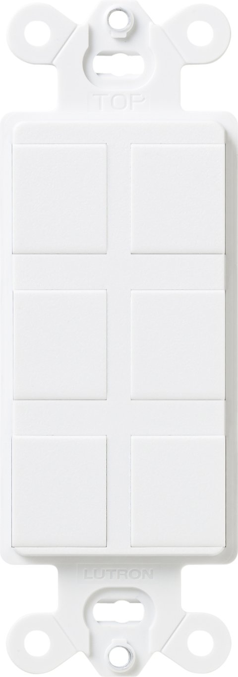 Caja de pared para contactos varios, 6 mini espacios.