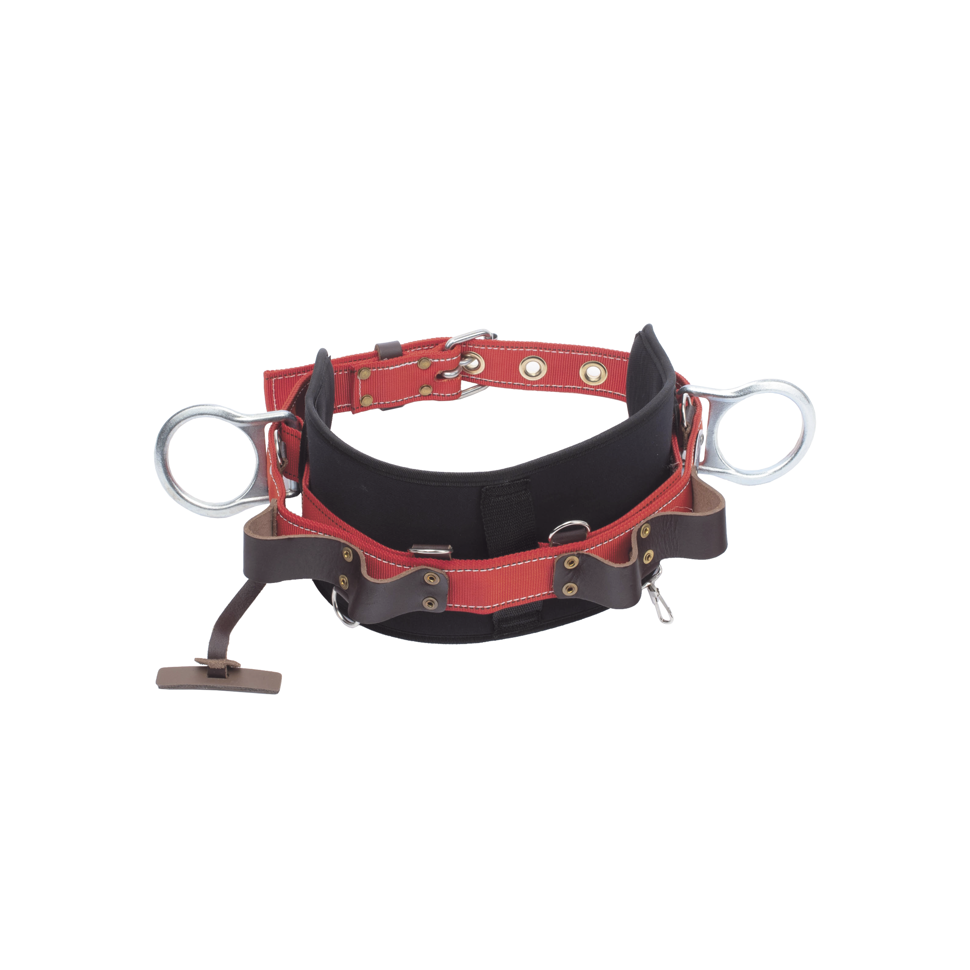 Cinturón de Liniero de Lujo, Fabricado en Poliéster, con 2 Anillos tipo D, Talla 40.