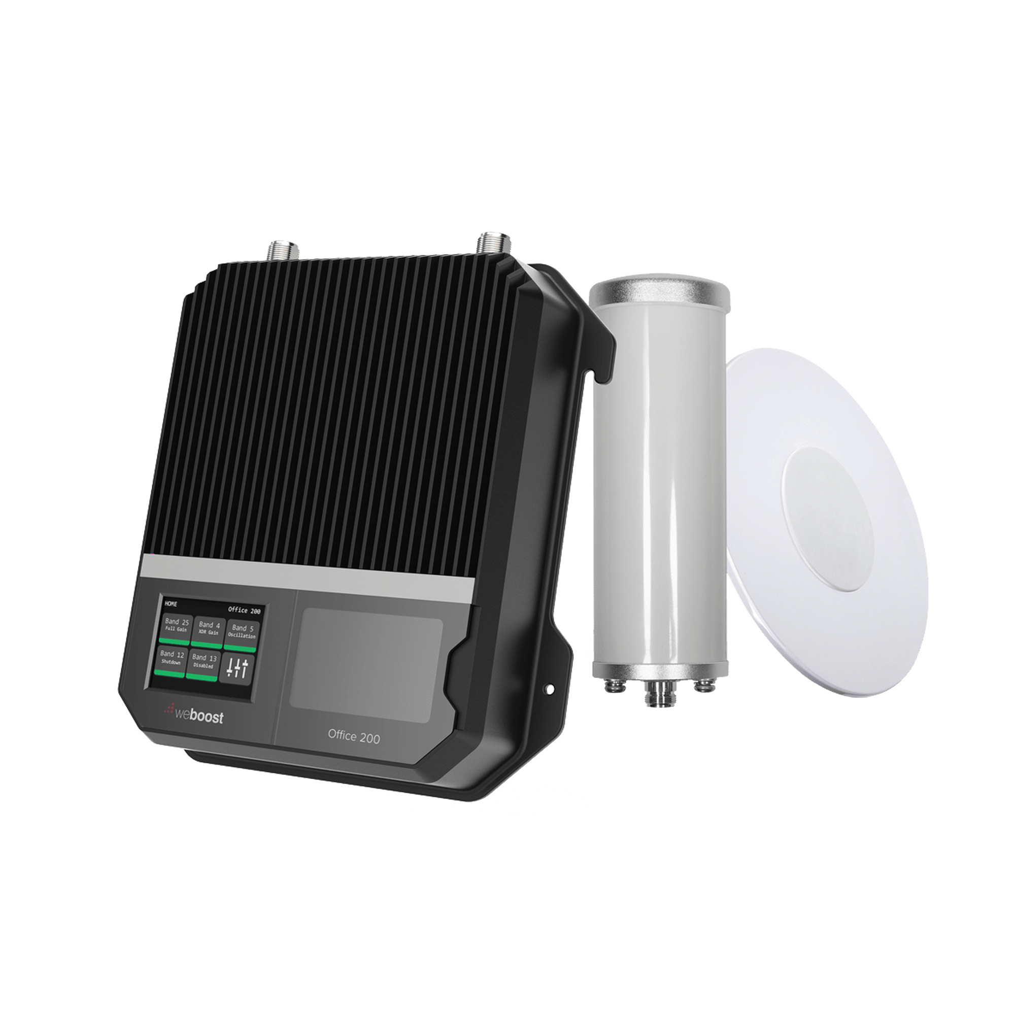 KIT Amplificador de señal celular 4G LTE, 3G y VOZ. Especial para cubrir áreas de hasta 1600 m¬≤ por ser de grado comercial e industrial. Soporta múltiples operadores, tecnologías y usuarios.
