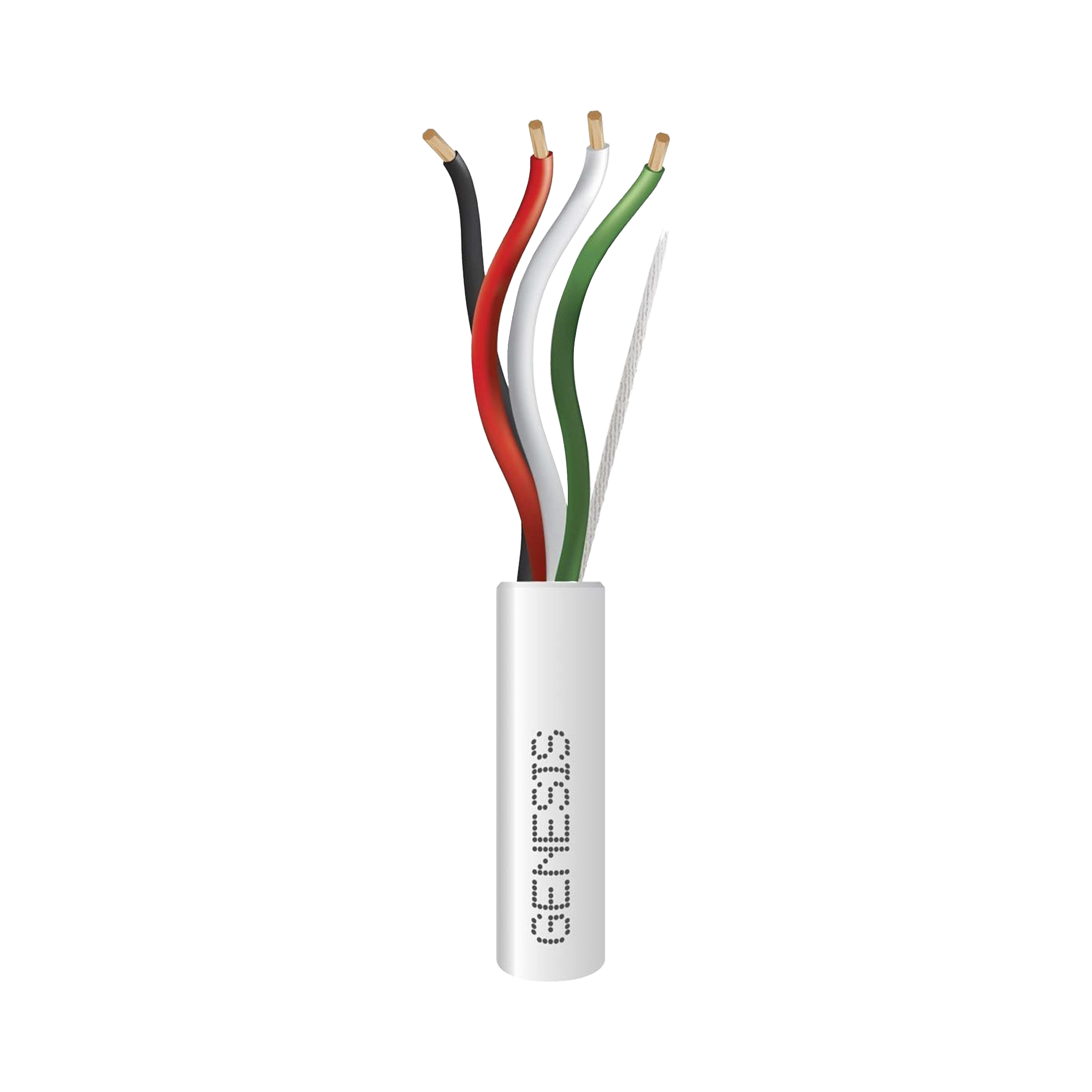 Bobina de 152 Metros / Cable AUDACIOUS / Premium 4 x 14 AWG / Riser / Libre de Oxigeno / Aplicaciones de Audio Profesional