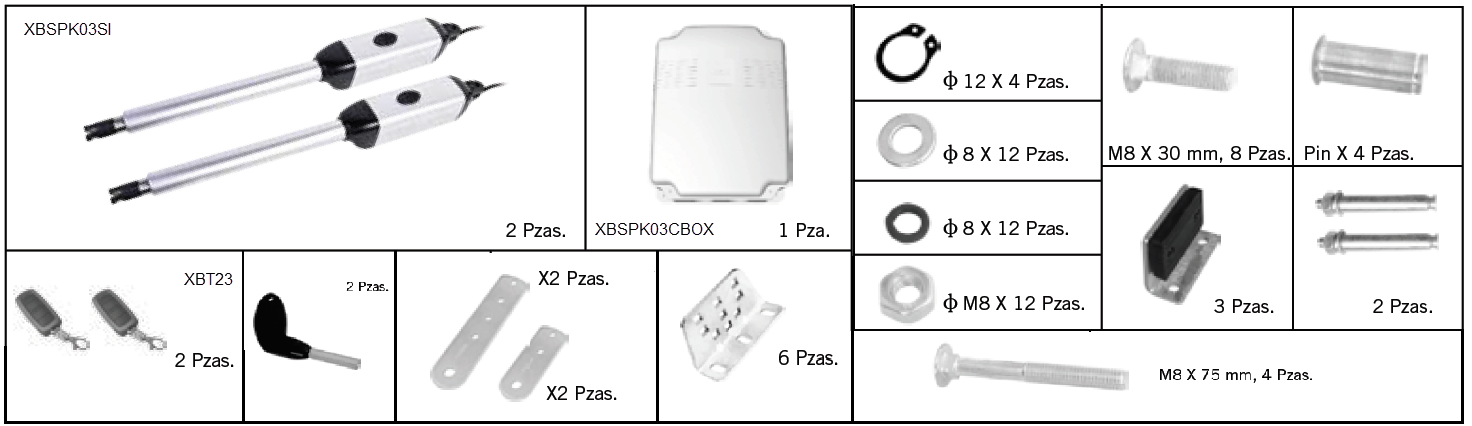 Accesorios PK03