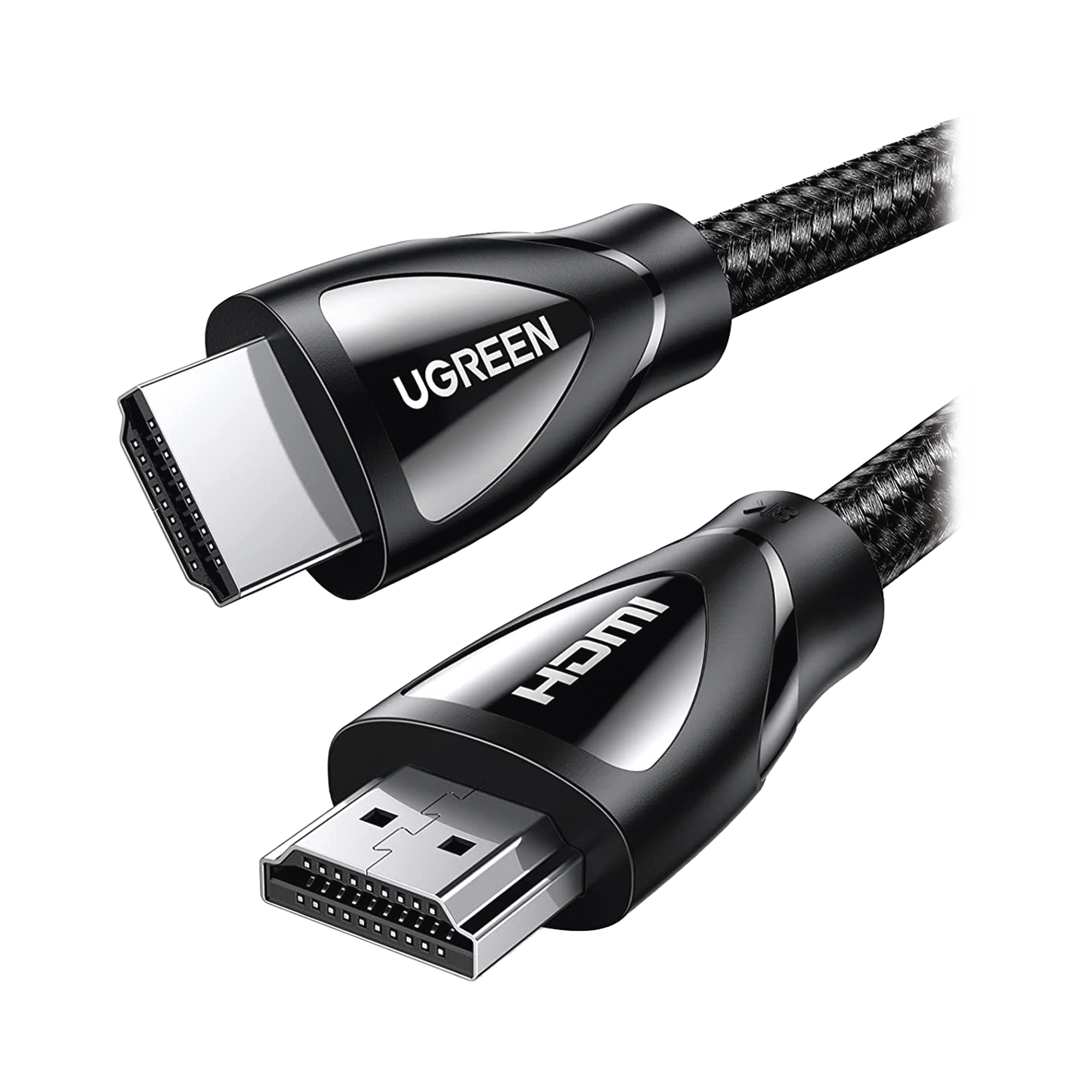 Cable HDMI 2.1 de Nylon Trenzado / 3 Metros / 8K@60Hz/4K@120Hz / eARC (Canal de Retorno de Audio / HDR10+ / VVR / HEC (Canal Ethernet HDMI) / ALLM / 3D / Dolby Atmos / Dolby Visión / 48 Gbps / Mayor Duración.