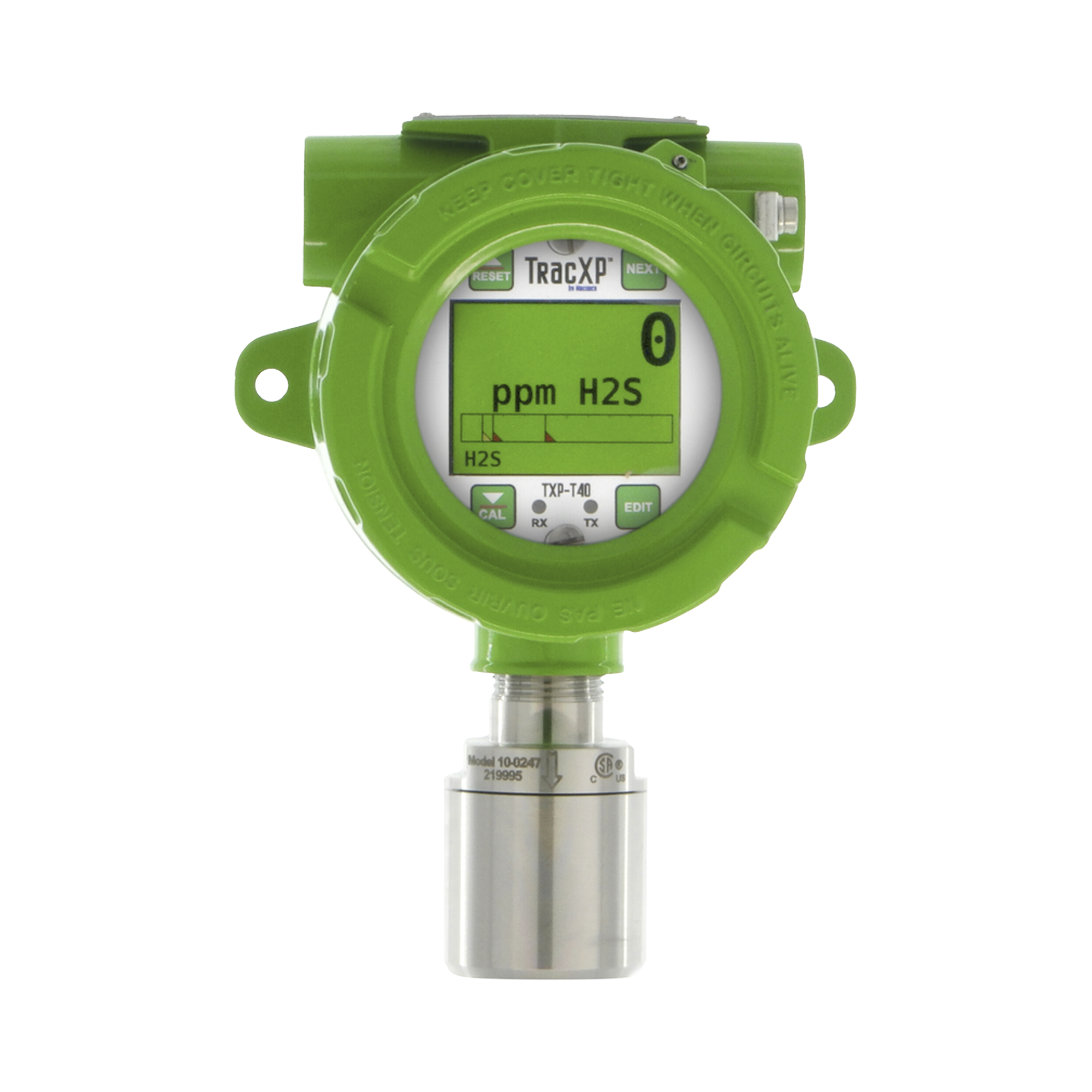 Monitor de Gas de un Sensor C1 D1  | Aluminio | Incluye Tarjeta Relevadora | Clase 1 Div 2 | No Incluye Detectores