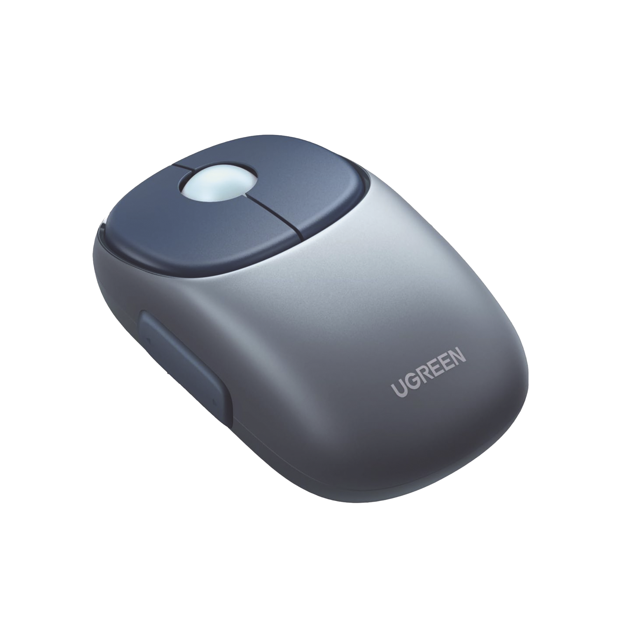 Mouse Inalámbrico FUN | Recargable| 2.4G & Bluetooth | 4 Niveles de DPI | Silencioso | Ergonómico | 5 Botones | Compatible con Windows, macOS 10.5, Android iOS Linux y Chrome OS | Color Azul.