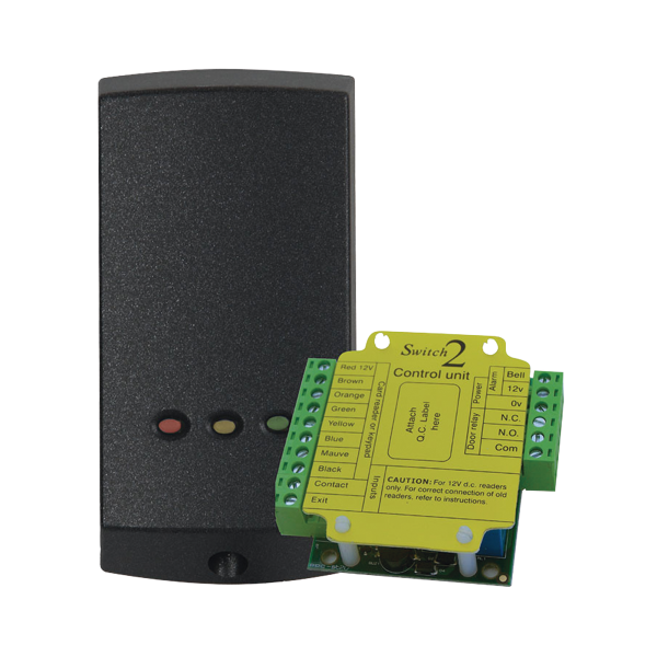 Lector de Solo Tarjetas de Proximidad  (Autónomo) /Controlador Externo para Mayor Seguridad/  Programación en Segundos/ 2 Años Garantía