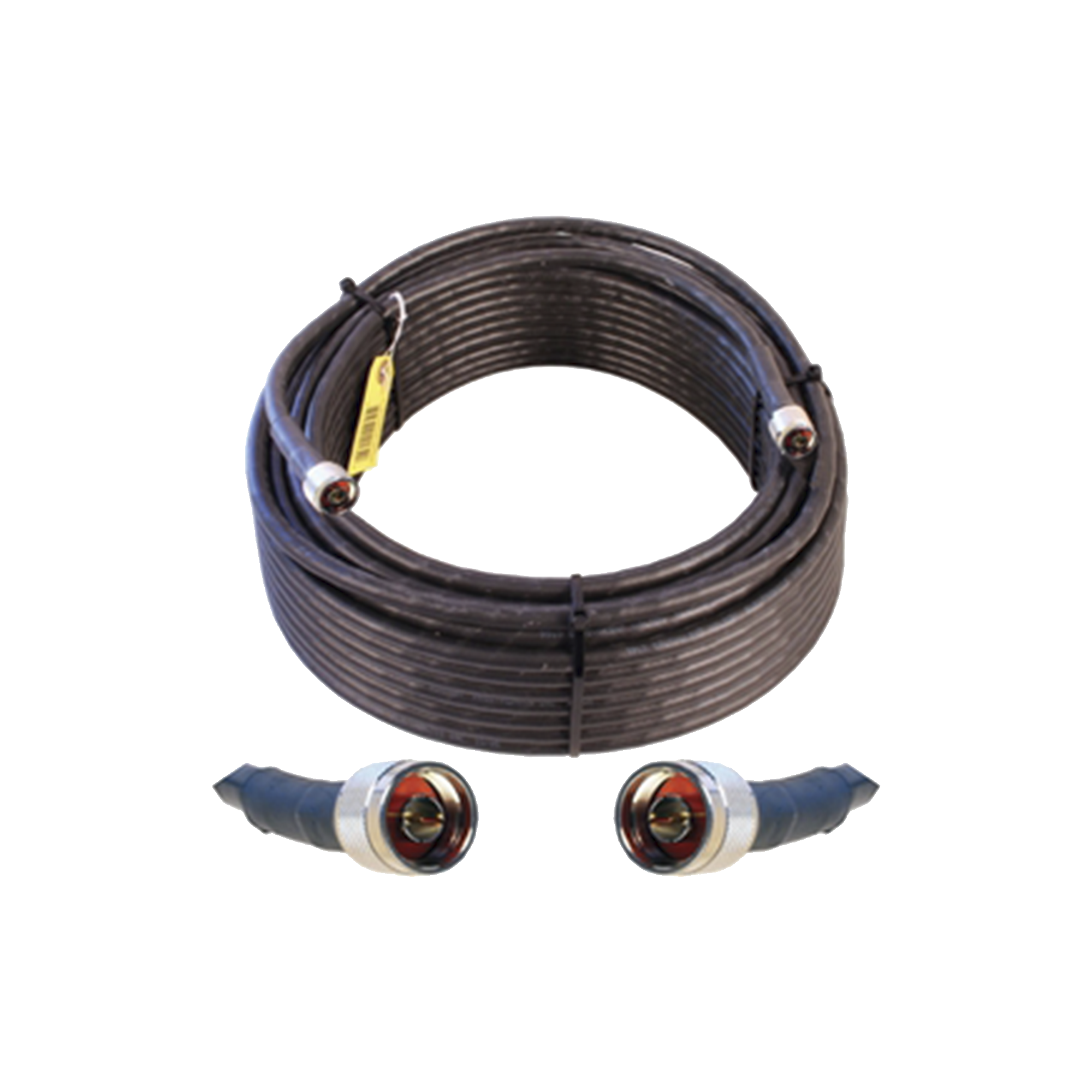 Jumper Coaxial con Cable Wilson-400 | Conector N Macho en los extremos | 30.48 metros de longitud.