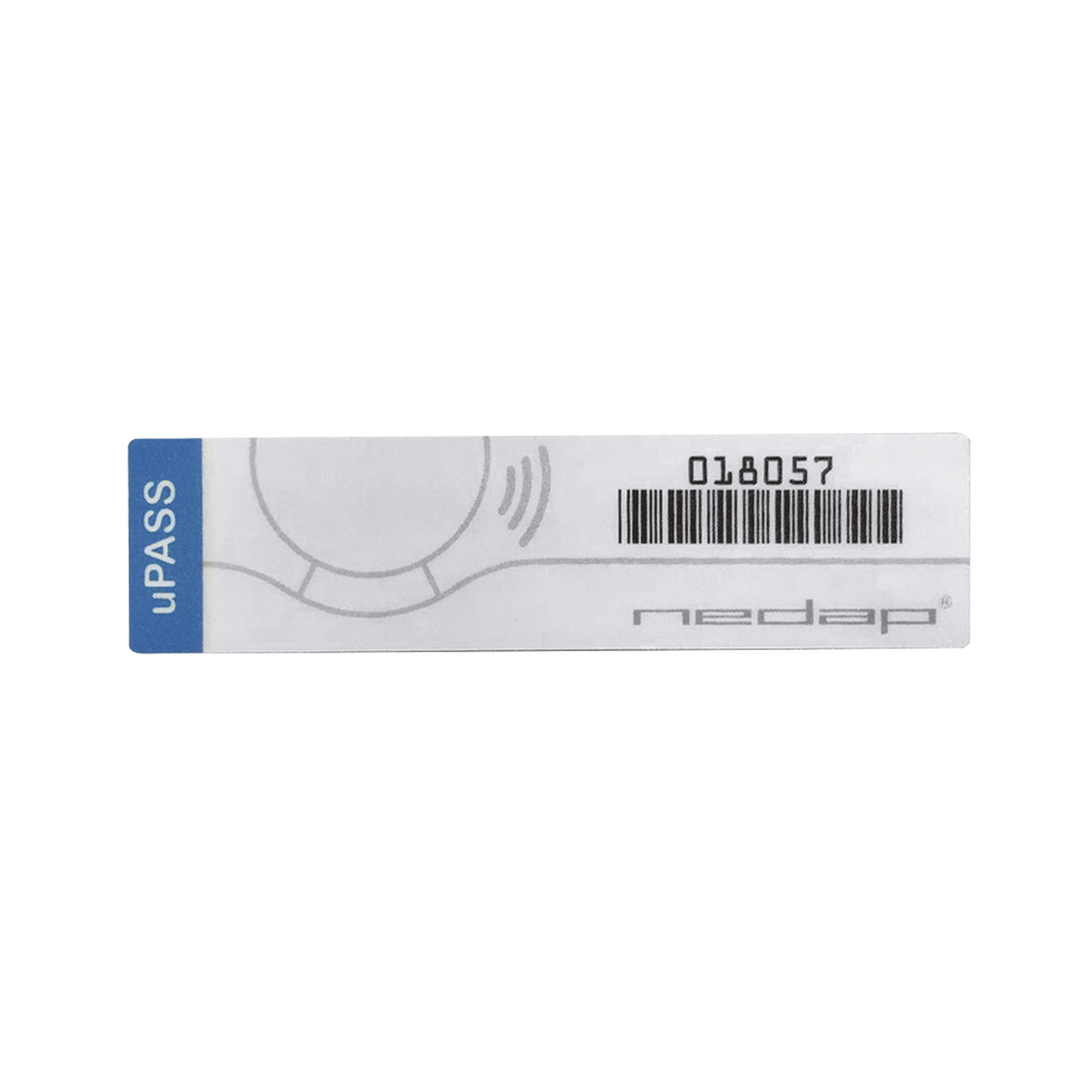 Tag para cristal Gen 2 UHF Windshield Tag Tamperproof  ( 26 Bits, Código de sitio y numeración   Personalizado )