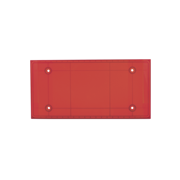Domo Central Pequeño de reemplazo para barra de luces SP216 de la marca SignalPro, Color Rojo