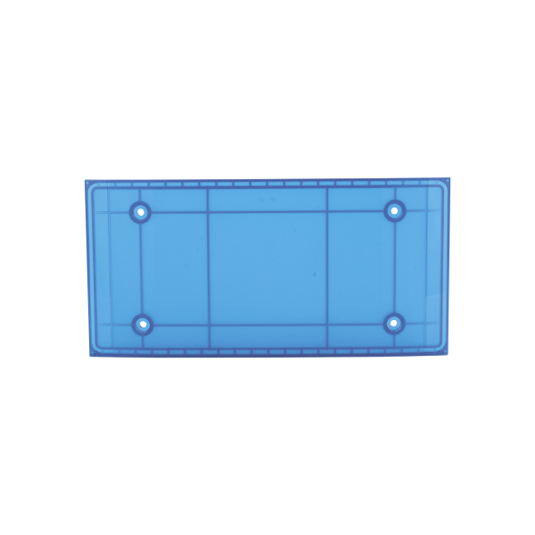 Domo Central Pequeño de reemplazo para barra de luces SP216 de la marca SignalPro, Color Azul
