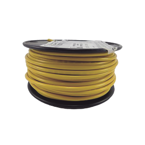 Cable Marino Primario 12 AWG / Rollo de 100 pies / Aislamiento PVC Amarillo Resistente / Flexible y Resistente a la Corrosión / Grado Marino / 600V / Temperatura 105¬∞C Seco 75¬∞C Húmedo / Cumple UL 1015, UL 1028, UL 1230, UL 1231