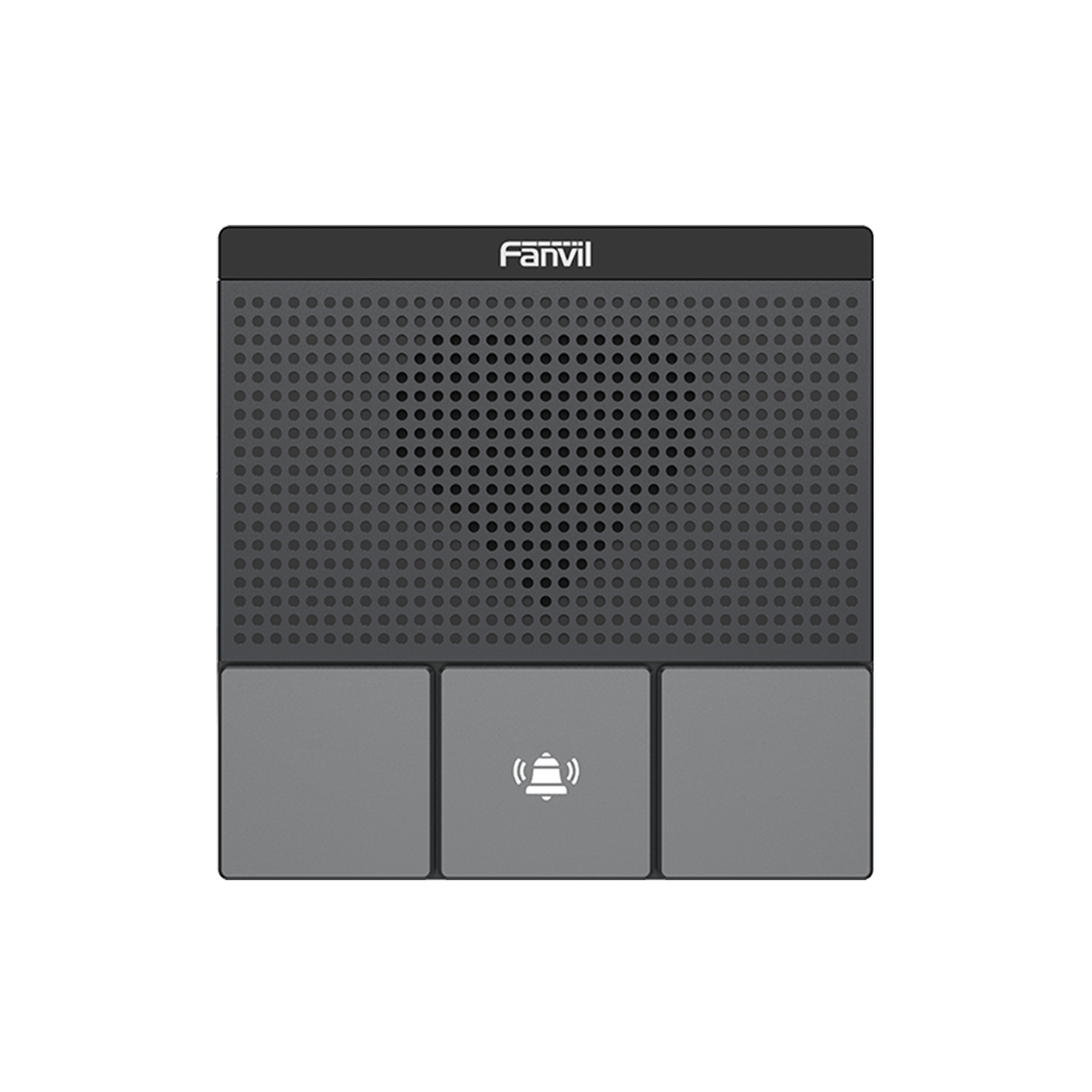 Mini Intercomunicador Wi-Fi para hotelería, hospitales, con diseño elegante, PoE, 3 botones, 1 relevador integrado de salida y entrada.