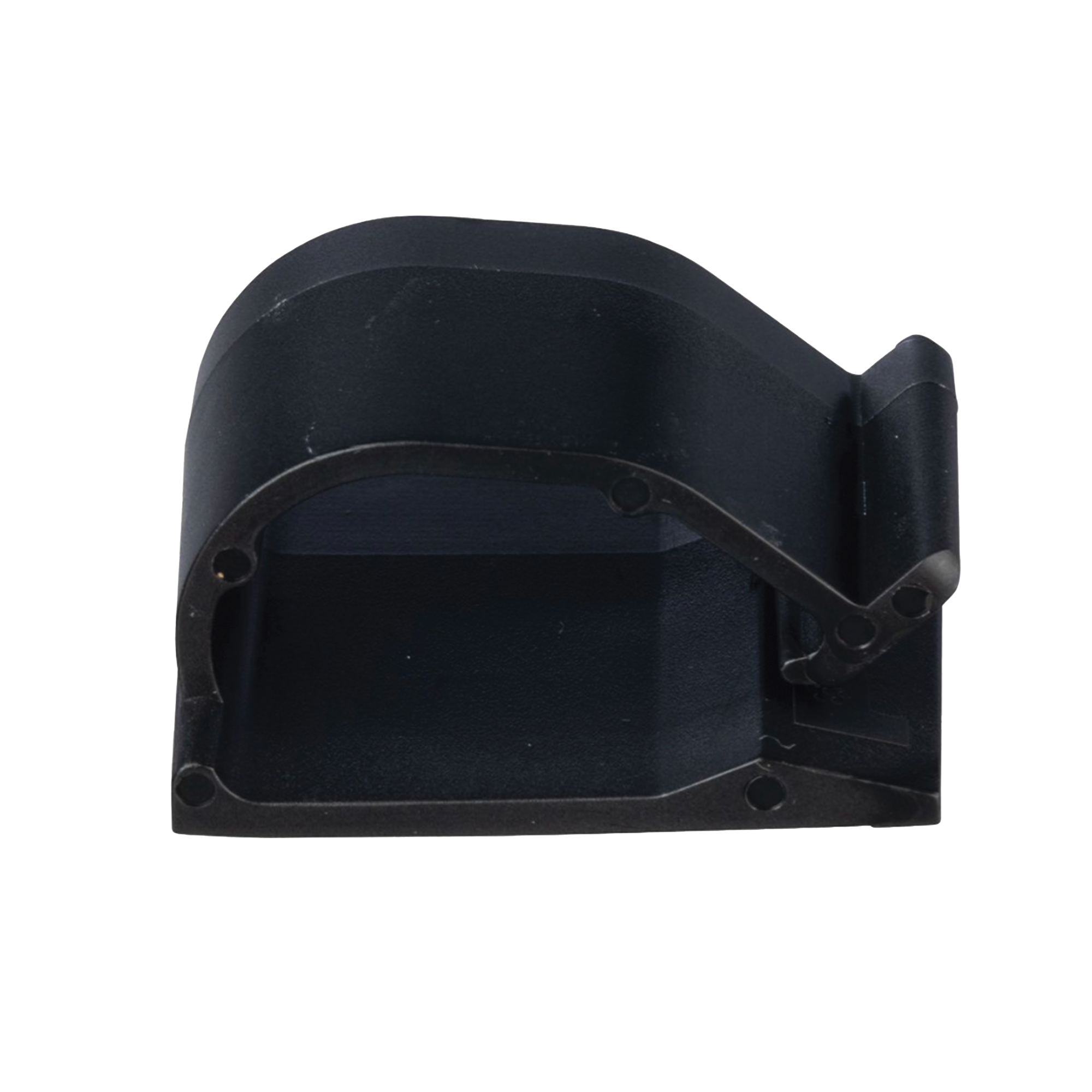 Clip de Nylon 6.6 con Adhesivo, Para Cables de Hasta 9.7 mm de Diámetro, Uso Interior/Exterior, Color Negro, Paquete de 100pz