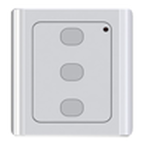 Control Remoto Inalambrico  RF de PARED,  compatible con ACCESSFORCE y FS1000SPEED