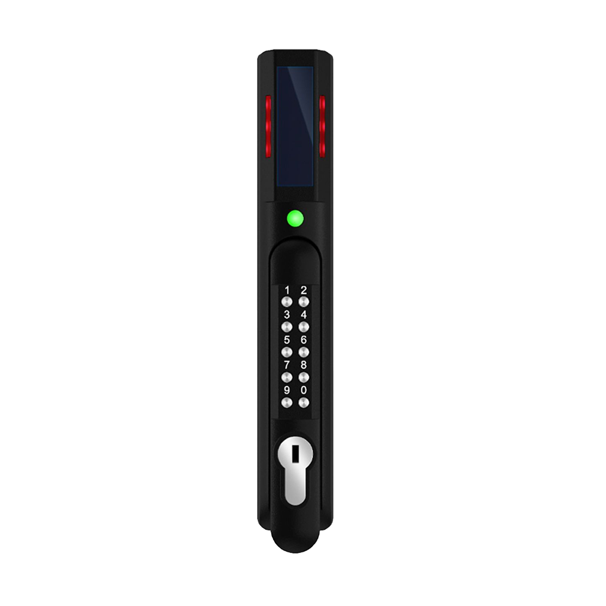 Chapa de Seguridad SmartZone™, Con Lector de Tarjetas de Frecuencia Dual (125 kHz y 13.56 MHz), Teclado de Autenticación y Sensor de Humedad Integrado