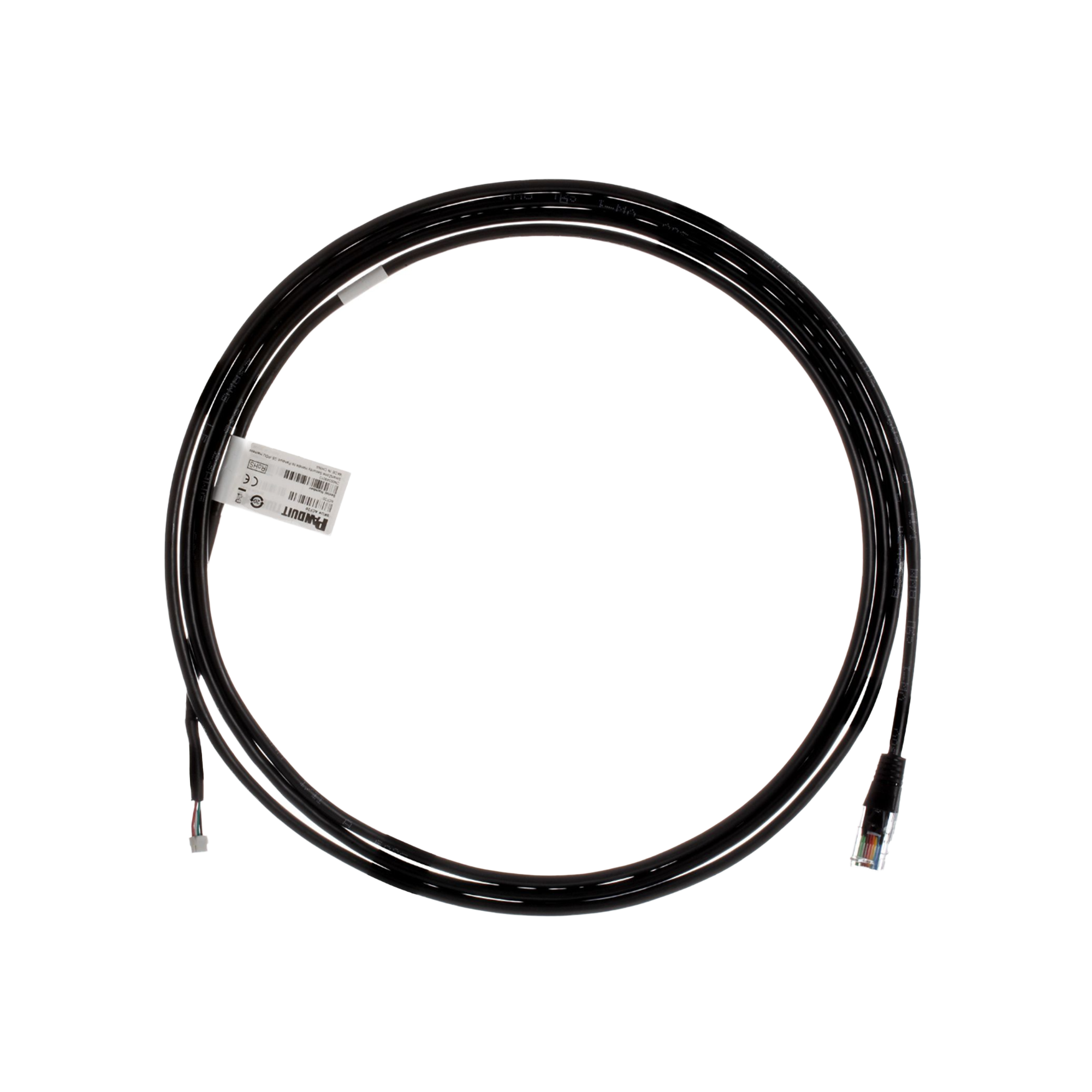 Cable de Extensión de Seguridad SmartZone™, Con Conexión JTS a RJ45 Macho, Para PDUs G5 Panduit, de 2.7 Metros
