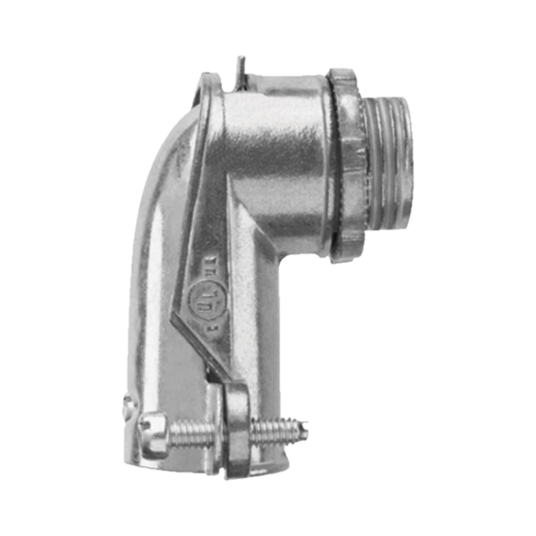 Conector curvo para tubo flexible   3/8" (9.5 mm)