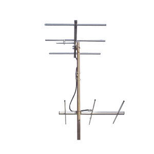 Juego de 2 antenas bidireccionales, 3 elementos, 3 dB, Canal 10