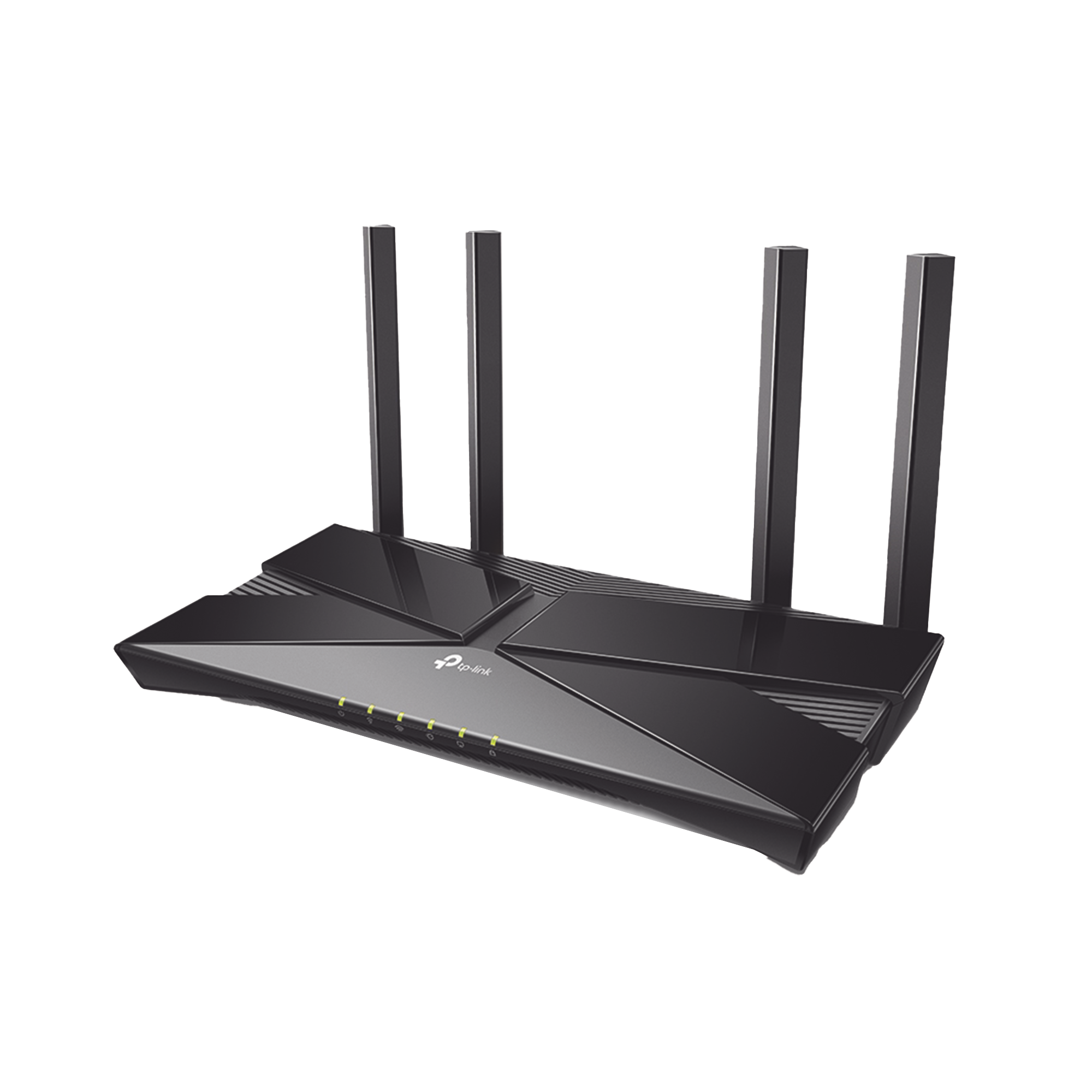 Router WiFi 6 doble banda AX 1800 Mbps /  MU-MIMO y OFDMA / 1 Puerto WAN 10/100/1000 Mbps / 4 Puertos LAN 10/100/1000 Mbps / 4 Potentes Antenas / Compatible con EasyMESH
