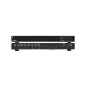 Switch matriz HDMI 8x8 para formatos HDR y HDCP 2.2 / Soporte de video 4K UHD @ 60 Hz / Control a través de Ethernet, RS-232 e IR