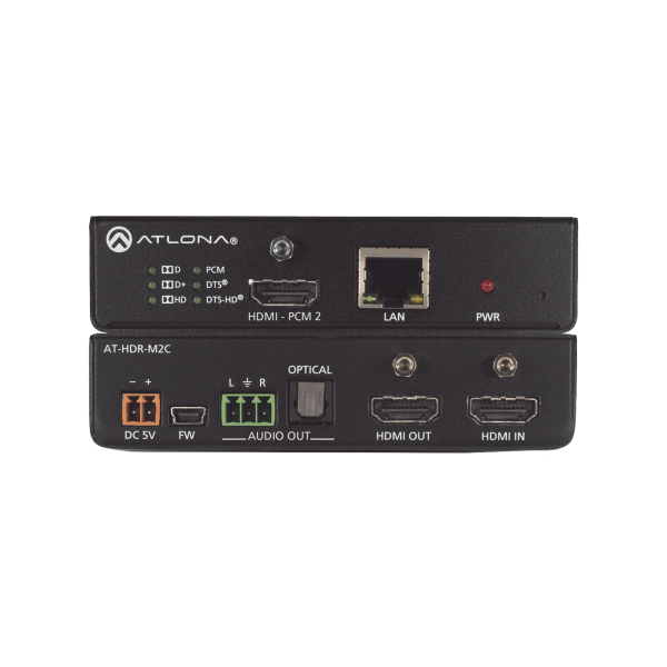 Convertidor de audio multicanal 4K HDR