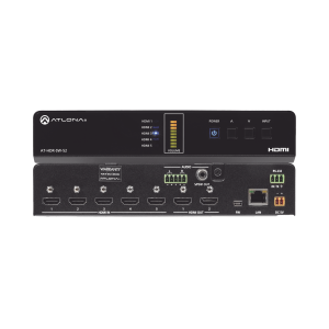 Switch de matriz HDMI 4K HDR 5√ó2