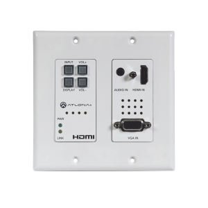 HDMI (2 INPUT) PLUS VGA SWITCHER ;  CONTROL ;  AND HDBASET OUTPUT (100 M) DECORA WAL