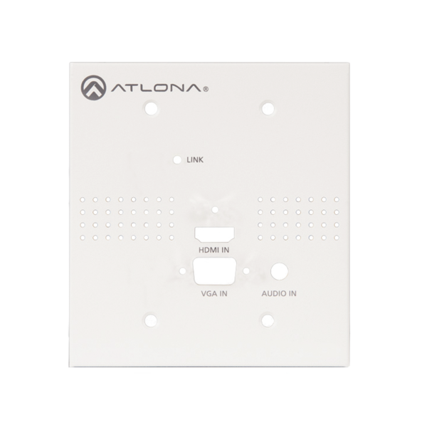 Placa frontal en blanco para conmutadores de placa de pared serie HDVS