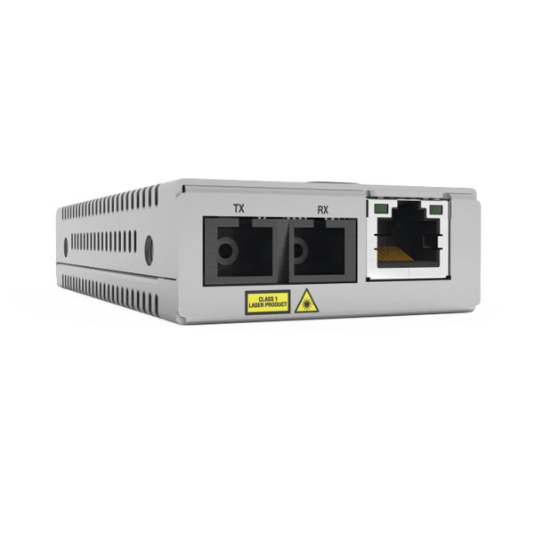 Convertidor de medios TAA (Federal) 10/100TX - 100FX/SC MultiModo, Multiregion PSU