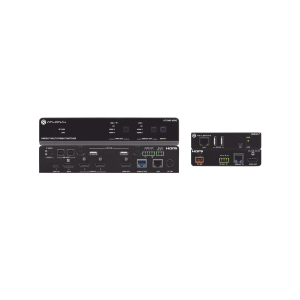 OMEGA 4X2 4K/UHD MULTIFORMAT MATRIX SWITCHER TX/RX KIT ;  WITH HDMI ;  USB-C ;  DISPLA