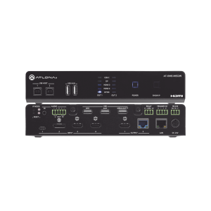 OMEGA 4K/UHD Switch matriz 5√ó2 con USB y enlace inalámbrico