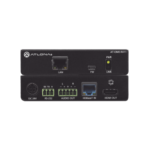 Receptor HDBaseT para HDMI con Audio