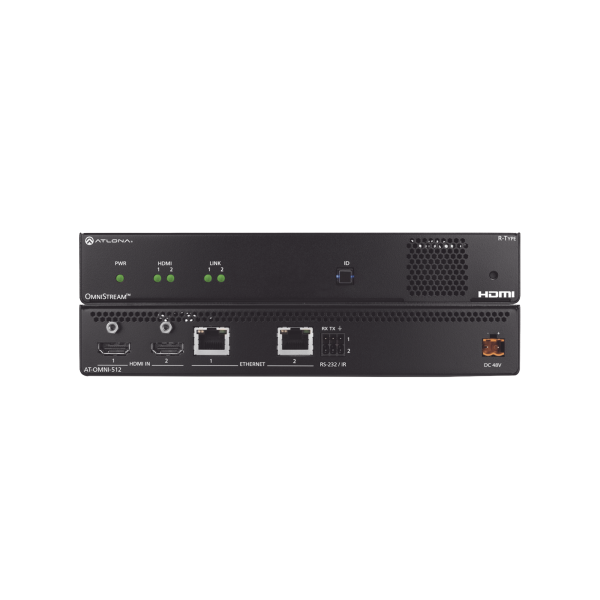 DUAL CHANNEL OMNISTREAM R-TYPE AVOIP ENCODER
