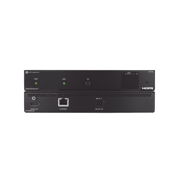 SINGLE CHANNEL OMNISTREAM R-TYPE AVOIP DECODER