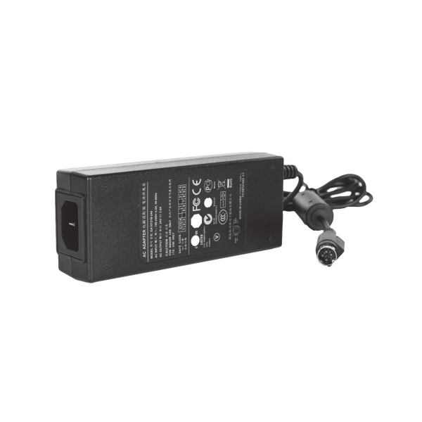 Fuente de alimentación de 24 volts y 5,0 amperios con conector DIN