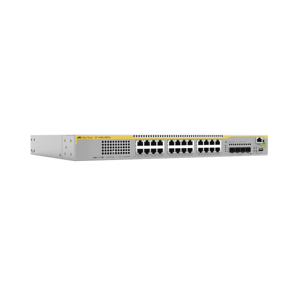 10 Gigabit Layer 3 Stackable Switch, 24x 100M/1/2.5/5/10G, 4x SFP+ ports, US Power Cord.