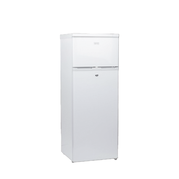 Refrigerador Combinado Solar de 220L (7.7 ft3) - 12/24V, Alta Capacidad, Optimo Para Operación Sin Red Eléctrica, Rendimiento Superior.