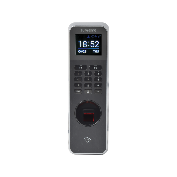 Lector de Huella IP67 Con Teclado y Lector de Tarjetas RFIDNFC y  (125kHz EM, HID Prox &13.56Mhz MIFARE, MIFARE Plus, DESFire/EV1, FeliCa, iCLASS SE/SR),NFC y BLUETOOTH, Uso para Control de Acceso y Asistencia
