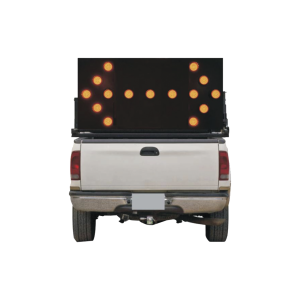 Tablero de señalización doble para montaje en pick up
