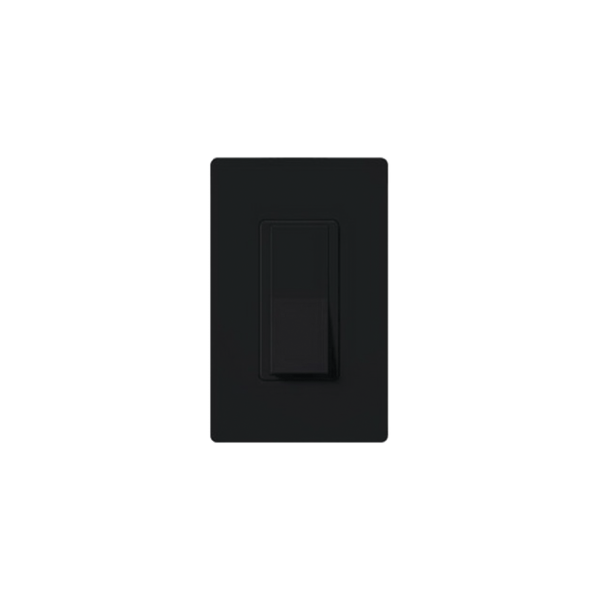 Switch un solo polo 15 Amp negro nigth
